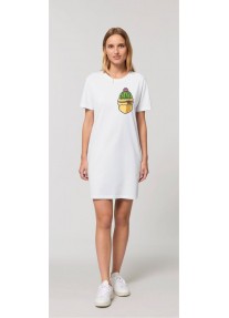 Дамска тениска рокля MadColors - Sweet Cactus